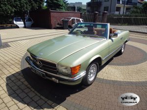 The final effect Mercedes Benz 350SL